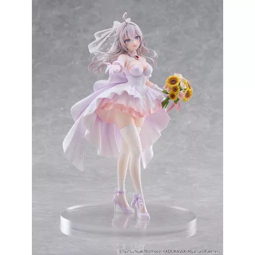 Alya Sometimes Hides Her Feelings in Russian Statue 1/7 Alisa Mikhailovna Kujou Wedding Dress Ver. 24 cm