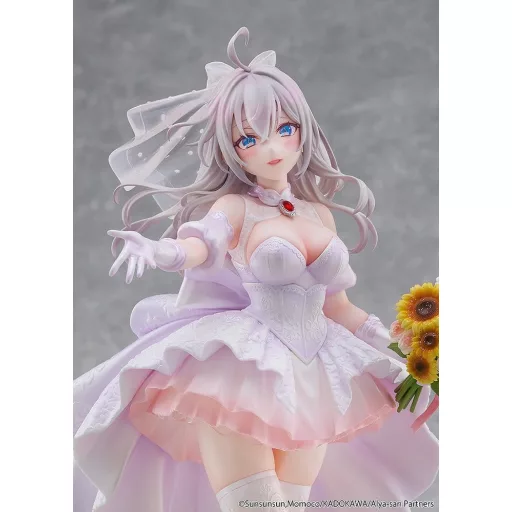 Alya Sometimes Hides Her Feelings in Russian Statue 1/7 Alisa Mikhailovna Kujou Wedding Dress Ver. 24 cm