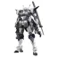 Full Metal Panic! Plastic Model Kit 1/48 Azure Raven with Type 10 Modified Monomolecular Blade Plated Ver. & Special Display Base 18 cm