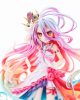 No Game No Life Statue 1/7 Shiro Dress Ver. 24 cm