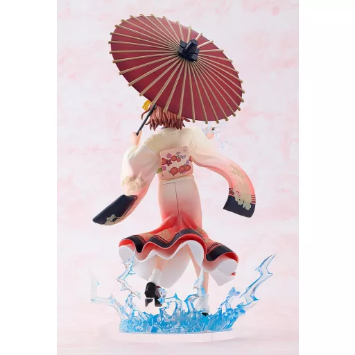 A Certain Scientific Railgun T Szobor 1/7 Mikoto Misaka Furisode Kimono Ver. 28 cm