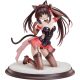 Date A Live Szobor 1/7 Kurumi Tokisaki Cat Ears Ver. 17 cm