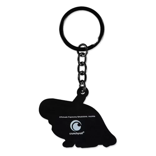 Chainsaw Man Rubber Keychain Pochita Sitting