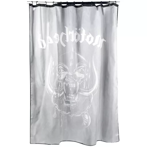 Motörhead Shower Curtain Warpig Logo