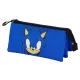 Sonic - The Hedgehog Triple Pencil case SEGA Sight Blue
