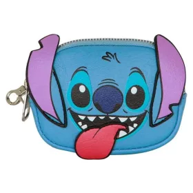 Lilo & Stitch Pill Coin Purse Tongue Blue