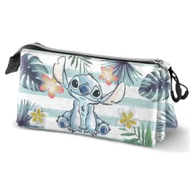 Lilo & Stitch Triple Pencil Case Ocean