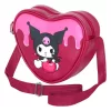 Sanrio Casual Heart Shoulder Bag Kuromi Cherry