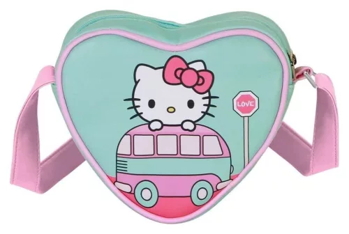 Sanrio Casual Heart Shoulder Bag Hello Kitty Van