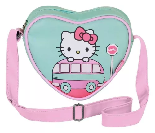 Sanrio Casual Heart Shoulder Bag Hello Kitty Van
