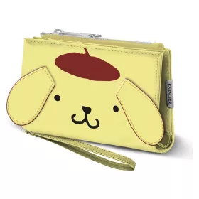Sanrio Slim Wallet Pompompurin Face