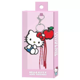 Sanrio Charm Keyring Hello Kitty Face