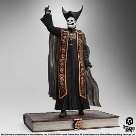   Ghost Rock Iconz Statue 1/9 Papa Emeritus IV (Black Robes) 22 cm