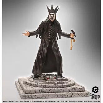   Mercyful Fate Rock Iconz Statue King Diamond III (Black Version) 22 cm