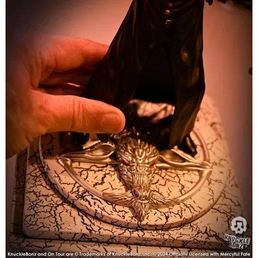 Mercyful Fate Rock Iconz Statue King Diamond III (Black Version) 22 cm