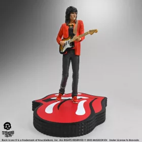   The Rolling Stones Rock Iconz Statue Ronnie Wood (Tattoo You Tour 1981) 22 cm