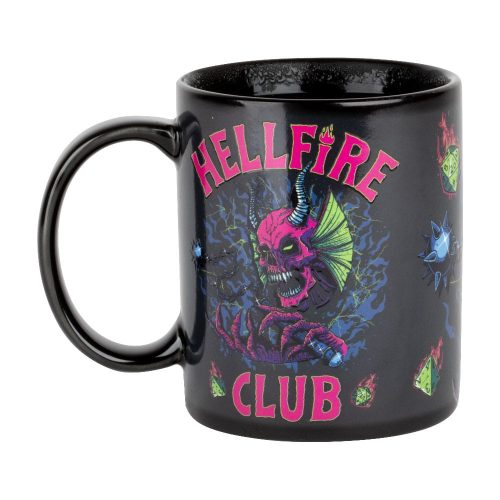 Stranger Things Hőre Változó Bögre Hellfire Club 320 ml