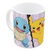 Pokemon Bögre Charmander, Bulbasaur, Squirtle, Pikachu 320 ml