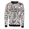 Stranger Things Sweatshirt Christmas Jumper Collage Size S