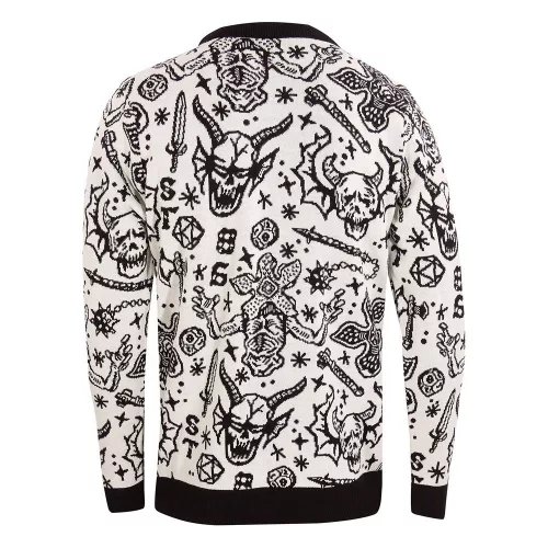 Stranger Things Sweatshirt Christmas Jumper Collage Size S