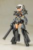 Frame Arms Girl Plastic Model Kit Gourai-Kai (Black) with FGM148 Type Anti-Tank Missile 16 cm