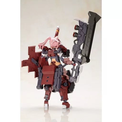 Frame Arms Girl Plastic Model Kit Kagutsuchi-Otsu Fencer 19 cm