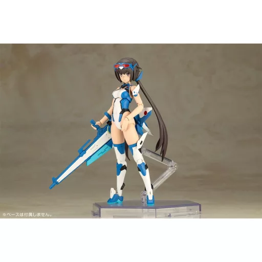 Frame Arms Girl Plastic Modell Készlet Stylet Swimsuit Blue Impulse Color Ver. 16 cm