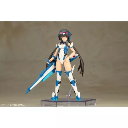 Frame Arms Girl Plastic Modell Készlet Stylet Swimsuit Blue Impulse Color Ver. 16 cm