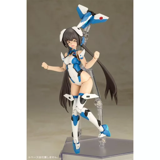 Frame Arms Girl Plastic Modell Készlet Stylet Swimsuit Blue Impulse Color Ver. 16 cm