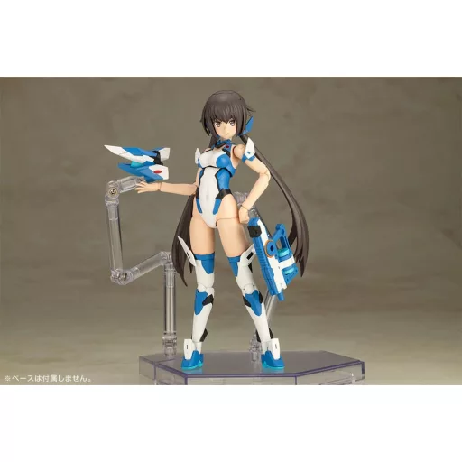 Frame Arms Girl Plastic Modell Készlet Stylet Swimsuit Blue Impulse Color Ver. 16 cm
