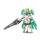 Frame Arms Girl Plastic Model Kit Wilber Nine Beryl Armor Custom 16 cm