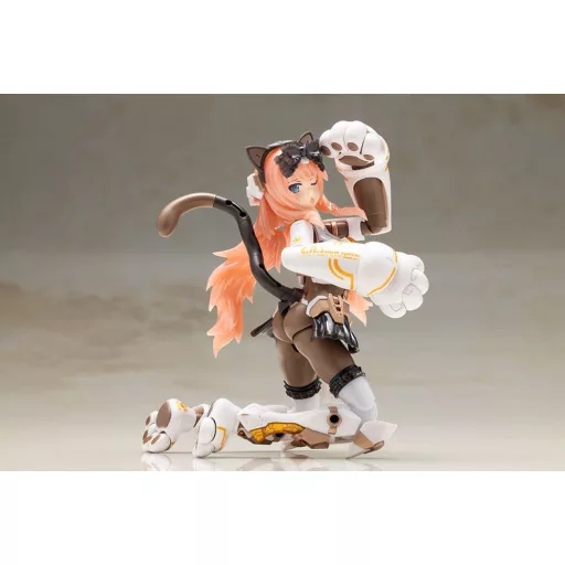Frame Arms Girl Plastic Model Kit Durga I Cat Armor Ver. Calico 16 cm