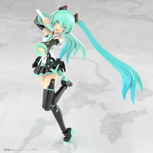 Frame Arms Girl Plastic Model Kit Grande Scale Frame Music Girl Hatsune Miku 25 cm