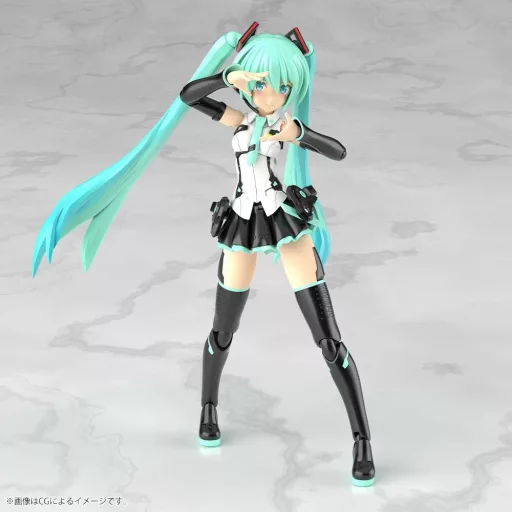 Frame Arms Girl Plastic Model Kit Grande Scale Frame Music Girl Hatsune Miku 25 cm