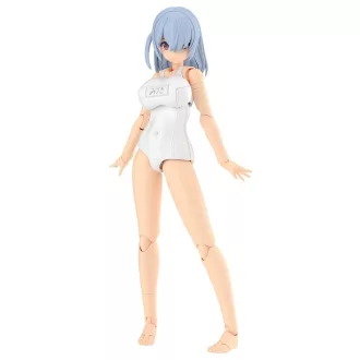   Frame Arms Girl Plastic Model Kit Mizuki School Swimsuits White Ver. 16 cm