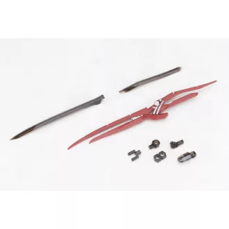   Kotobukiya M.S.G. Model Kit Accessory Set Virtuous Style 15 Silhouette Sword Deep Red Ver. 14 cm