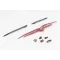 Kotobukiya M.S.G. Model Kit Accessory Set Virtuous Style 15 Silhouette Sword Deep Red Ver. 14 cm