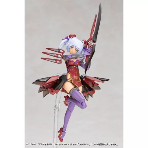 Kotobukiya M.S.G. Model Kit Accessory Set Virtuous Style 15 Silhouette Sword Deep Red Ver. 14 cm