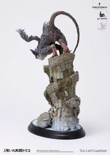 The Last Guardian Art Statue Trico by Akishi Ueda 50 cm