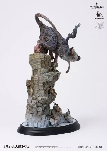 The Last Guardian Art Statue Trico by Akishi Ueda 50 cm