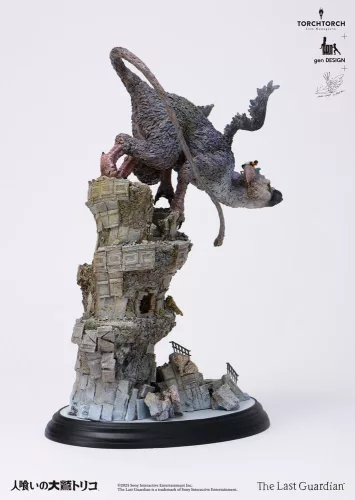 The Last Guardian Art Statue Trico by Akishi Ueda 50 cm