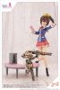 Sousai Shojo Teien Plastic Model Kit 1/10 Ao Gennai Wakaba Girls' High School Winter Clothes 16 cm