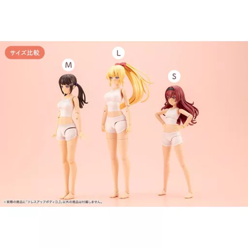 Sousai Shojo Teien Accessory Set for 1/10 Action Figures Dress Up Body Size L