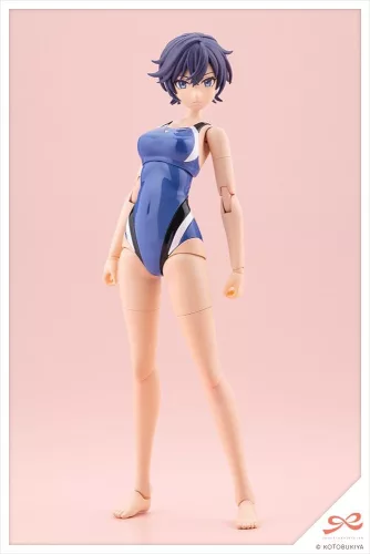Sousaishojoteien Plastic Model 1/10 Rui Saotome Touou High School Competitive Swimsuit 16 cm