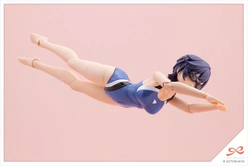 Sousaishojoteien Plastic Model 1/10 Rui Saotome Touou High School Competitive Swimsuit 16 cm
