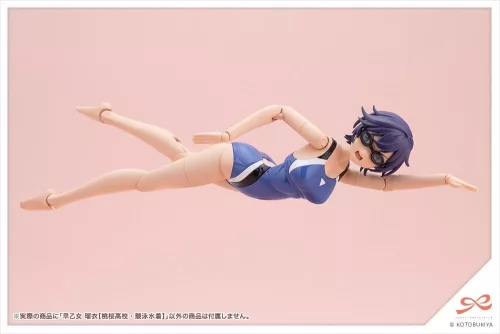 Sousaishojoteien Plastic Model 1/10 Rui Saotome Touou High School Competitive Swimsuit 16 cm