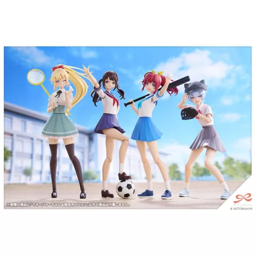 Sousai Shojo Teien Plastic Model Kit 1/10 Club Manager & Sporting Goods 15 cm