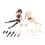Sousai Shojo Teien Accessory Set for Action Figures Grande Scale Dress Up Body Size M with Ao Gennai