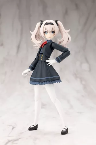 Sousai Shojo Teien Plastic Model Kit 1/10 Emma Koishikawa Nocturne with Honda AB12 Motocompo 14 cm