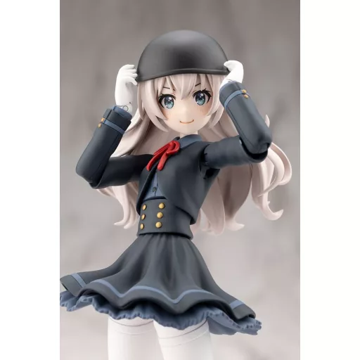 Sousai Shojo Teien Plastic Model Kit 1/10 Emma Koishikawa Nocturne with Honda AB12 Motocompo 14 cm